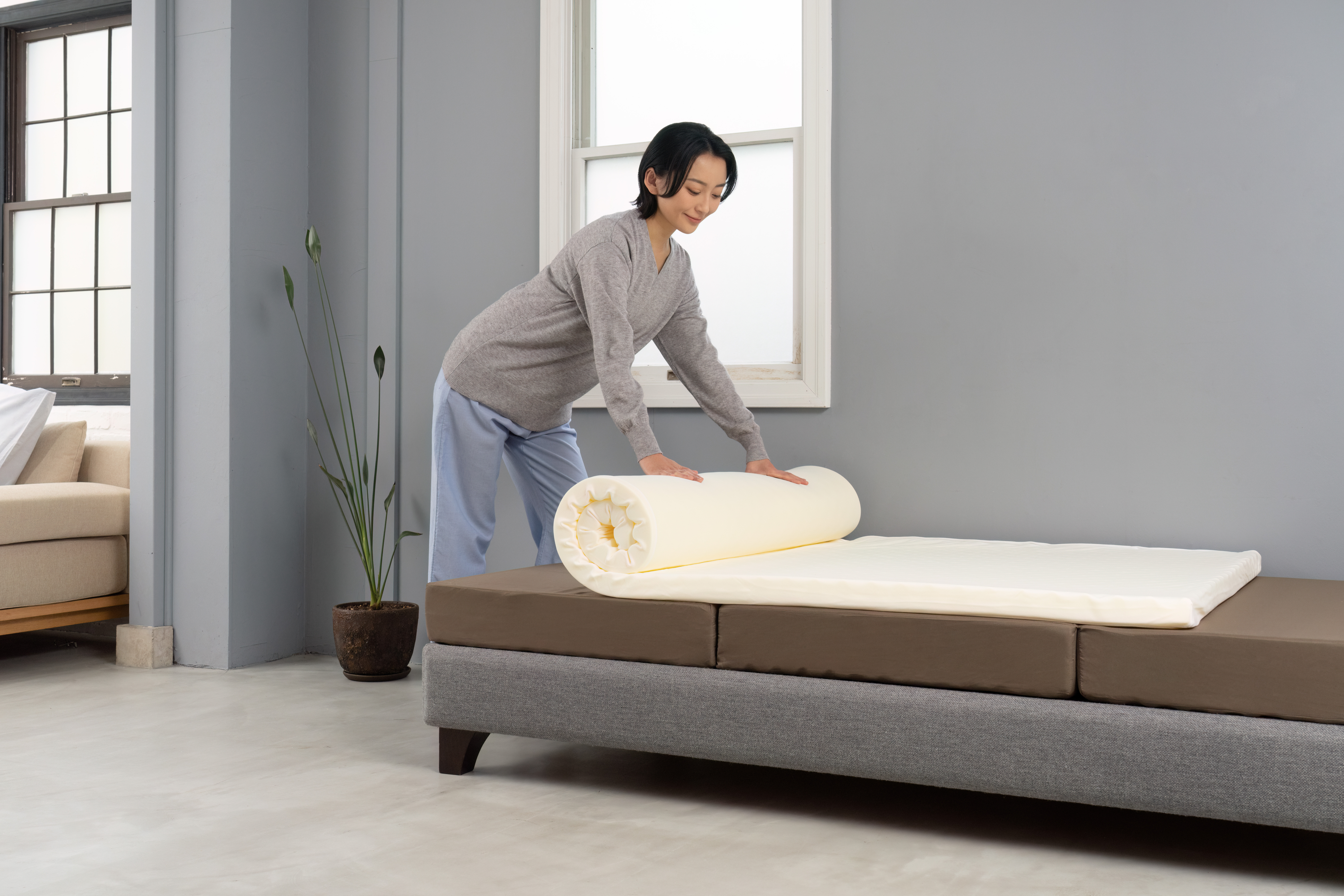 Contribute to a carbon-neutral society simply by placing this product on your mattress<br>Archem Inc. launches D-sleep Eco, which achieves a combination of environmental friendliness and comfortable sleep, by adopting its first palm-derived material